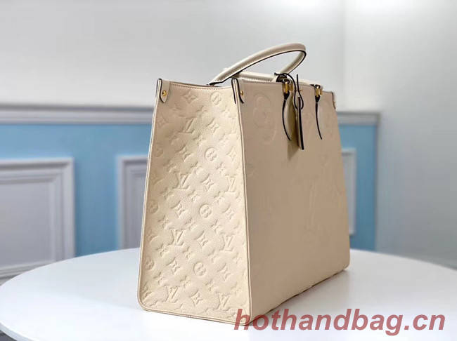 Louis vuitton ONTHEGO M45081 cream