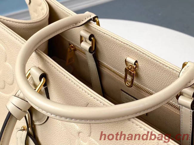 Louis vuitton ONTHEGO M45081 cream