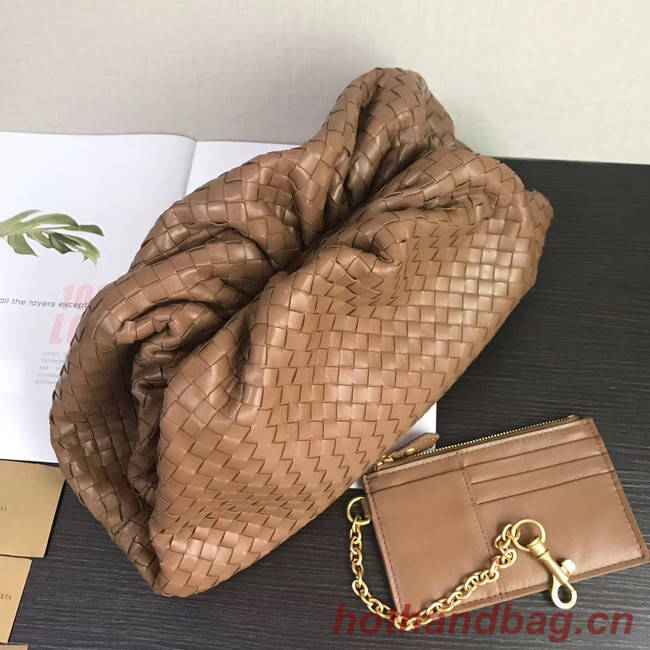 Bottega Veneta Weave Clutch bag 585853 brown