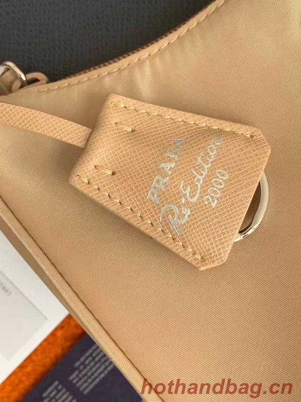 Prada Re-Edition 2000 nylon mini-bag 1NE515 apricot