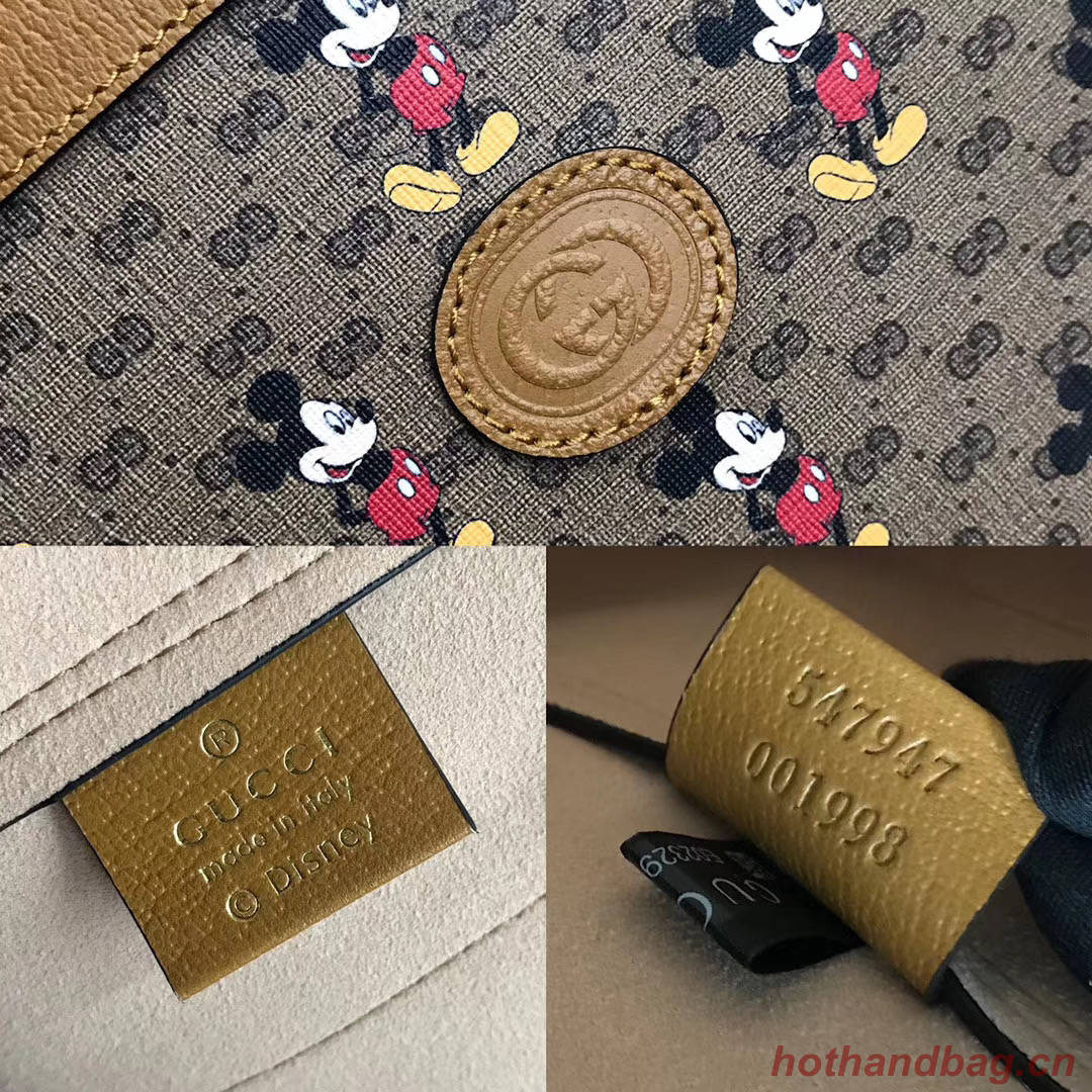 Gucci Disney x Gucci medium tote 547947 light brown