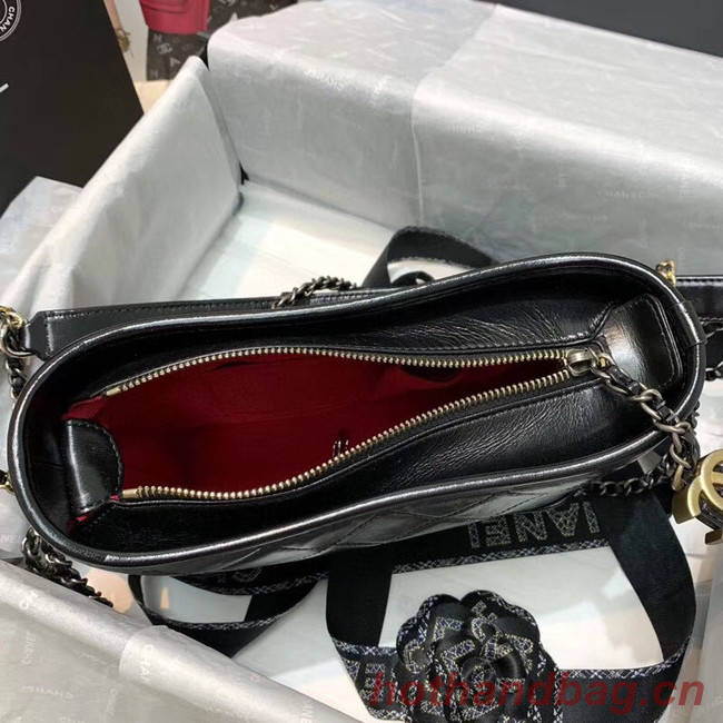 Chanel gabrielle small hobo bag AS0865 black