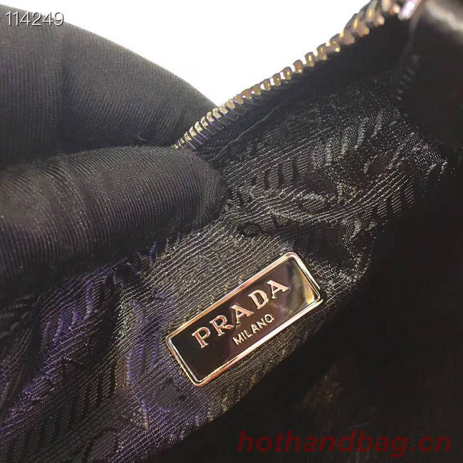 Prada Nylon and Saffiano leather mini bag 1NE204 black