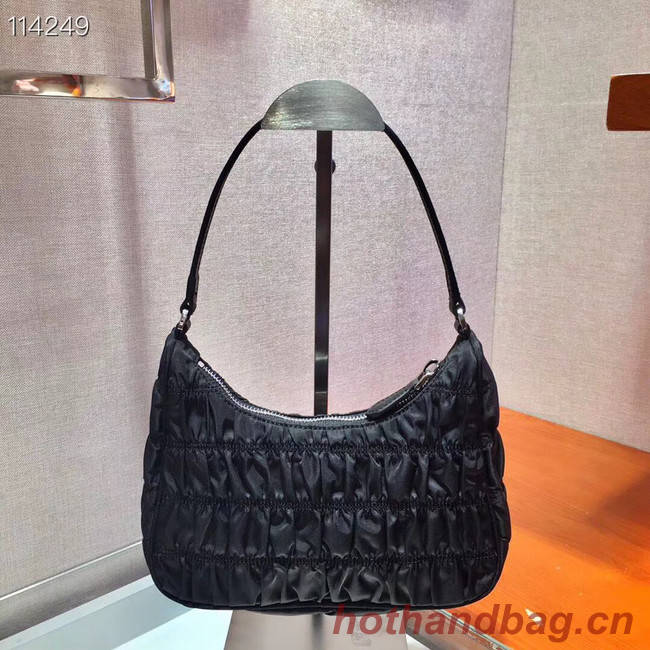 Prada Nylon and Saffiano leather mini bag 1NE204 black