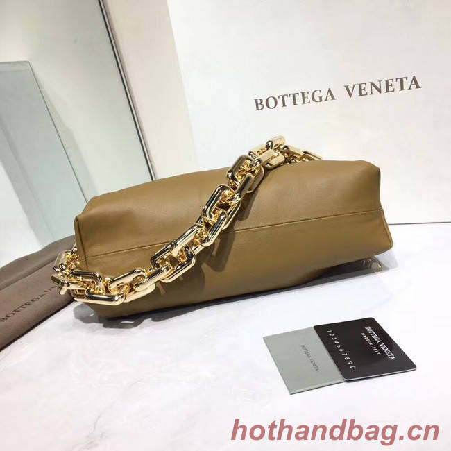 Bottega Veneta Nappa lambskin soft Shoulder Bag 620230 Khaki