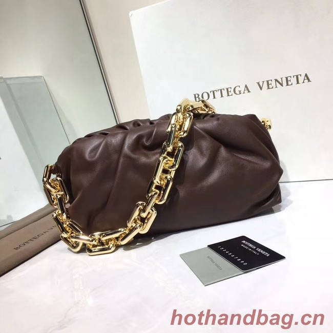 Bottega Veneta Nappa lambskin soft Shoulder Bag 620230 dark purple