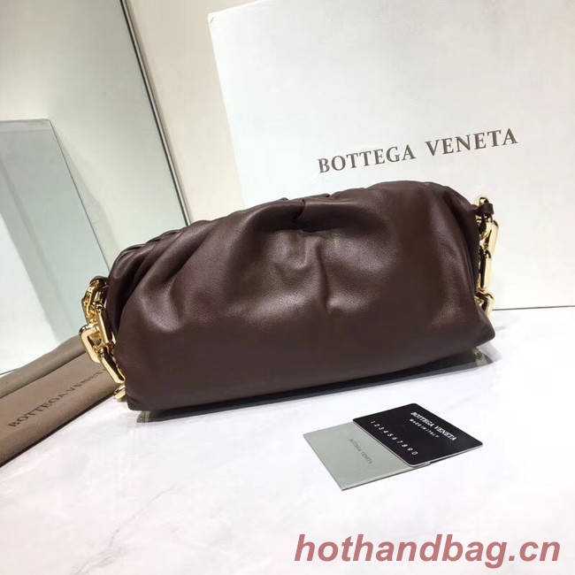 Bottega Veneta Nappa lambskin soft Shoulder Bag 620230 dark purple