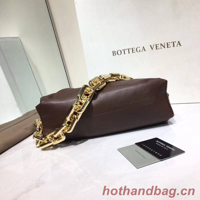 Bottega Veneta Nappa lambskin soft Shoulder Bag 620230 dark purple