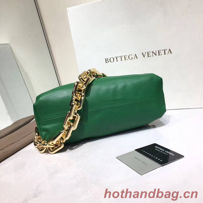 Bottega Veneta Nappa lambskin soft Shoulder Bag 620230 green