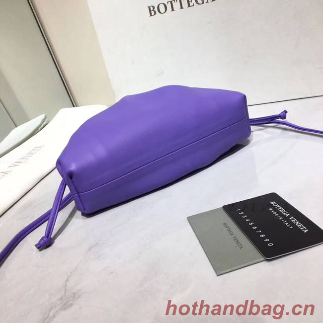 Bottega Veneta Nappa lambskin soft Shoulder Bag 98057 purple