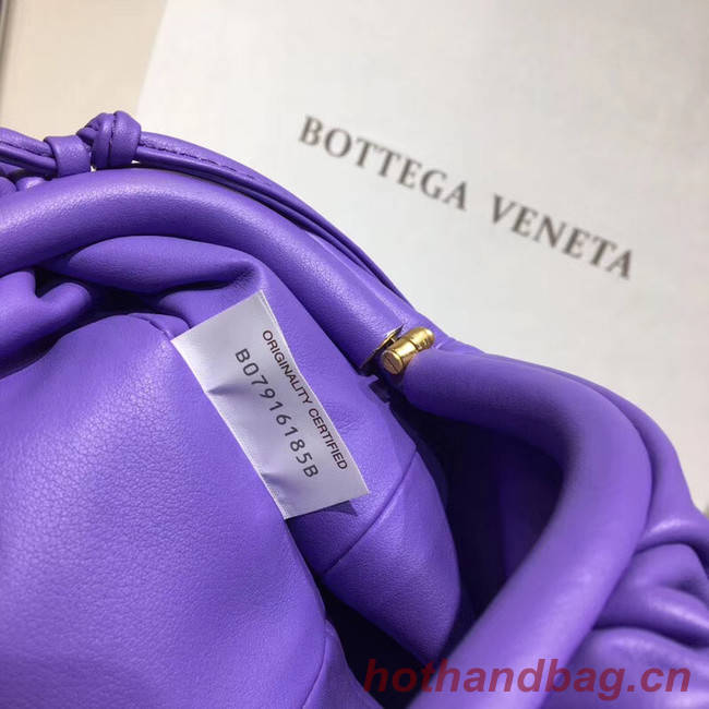 Bottega Veneta Nappa lambskin soft Shoulder Bag 98057 purple