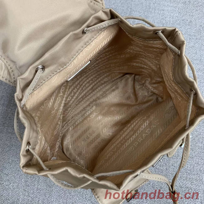 Prada Nylon mini backpack 1BH029 apricot