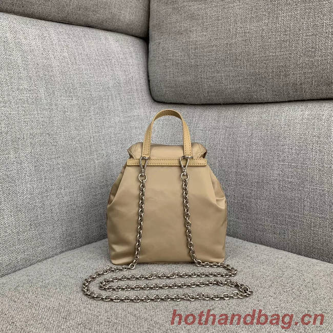 Prada Nylon mini backpack 1BH029 apricot