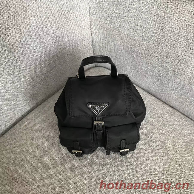 Prada Nylon mini backpack 1BH029 black