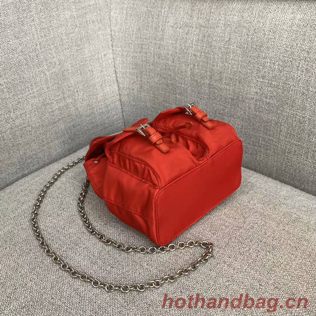 Prada Nylon mini backpack 1BH029 red