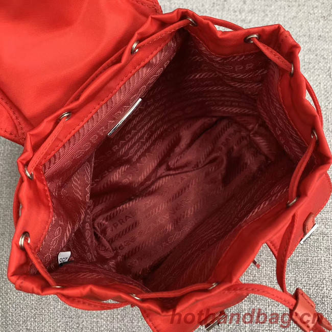 Prada Nylon mini backpack 1BH029 red