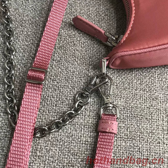 Prada Re-Edition 2005 nylon mini shoulder bag 1BH203 pink