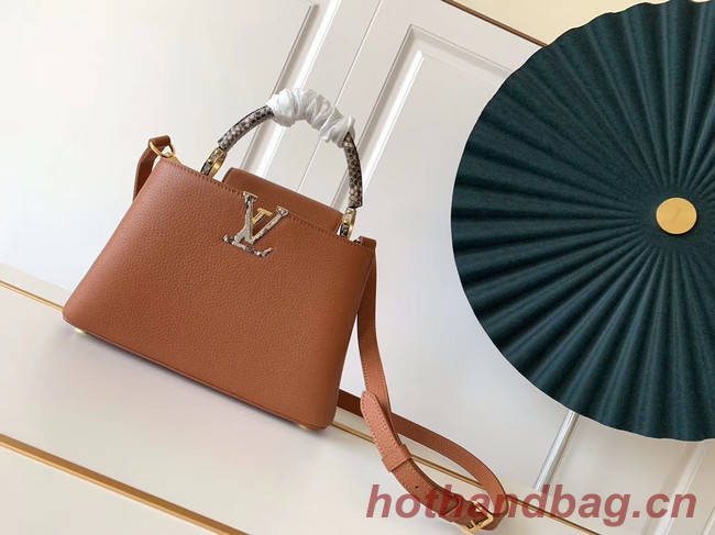 Louis Vuitton CAPUCINES PM M523867 brown