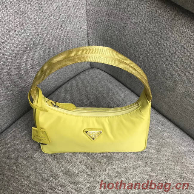 Prada Re-Edition 2000 nylon mini-bag 91515 yellow