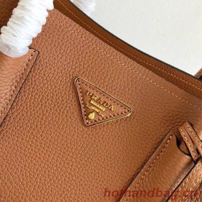 Prada Deer skin bag 1BG008 brown