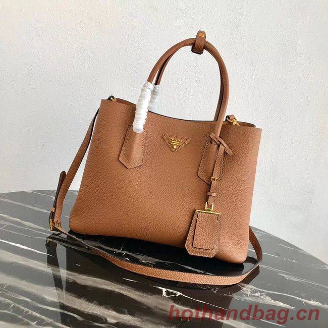 Prada Deer skin bag 1BG008 brown