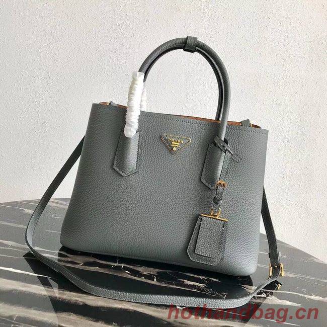 Prada Deer skin bag 1BG008 grey