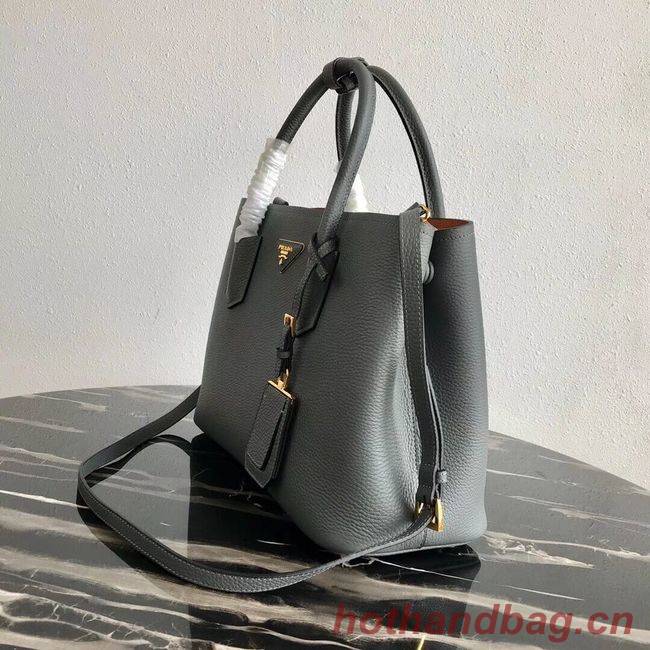 Prada Deer skin bag 1BG008 grey