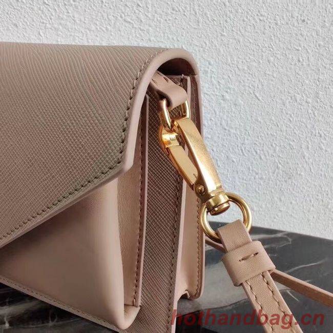 Prada Saffiano leather mini-bag 1BP020 apricot