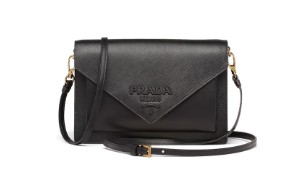 Prada Saffiano leather mini-bag 1BP020 black