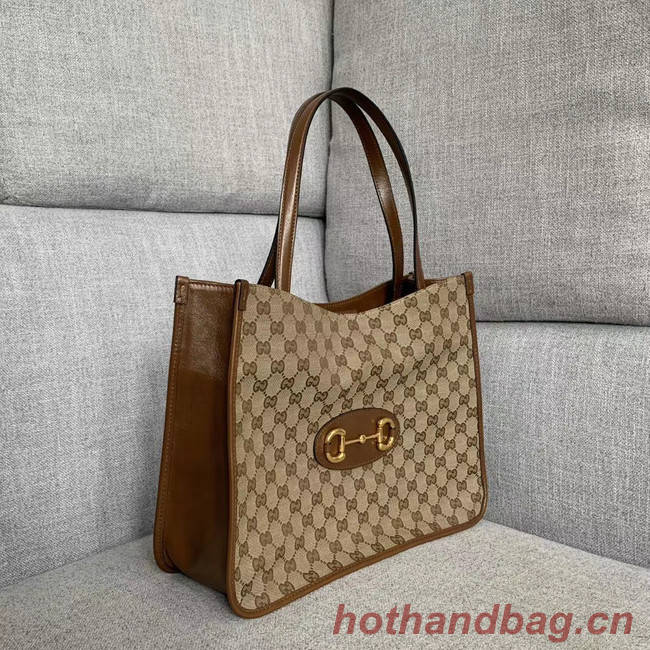 Gucci 1955 Horsebit tote bag 623694 Brown