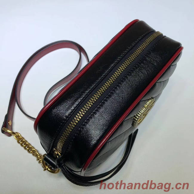 Gucci GG Marmont Matelasse mini Bag 448065 black