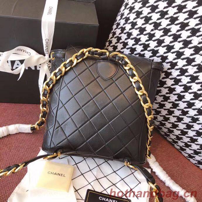 Chanel Original Sheepskin Backpack 56987 black