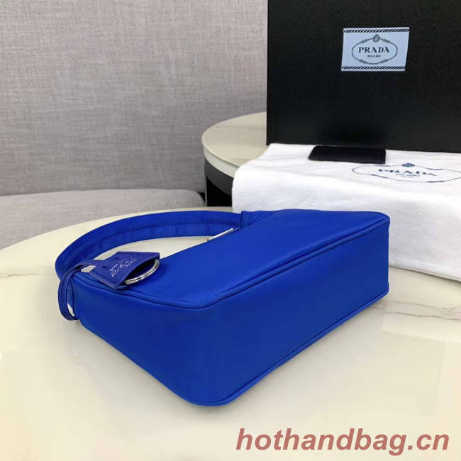 Prada Re-Edition 2000 nylon mini-bag 1NE515 Electro optic blue