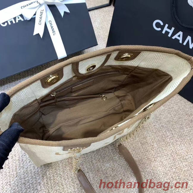 Chanel Shoulder Bag A66942 Beige