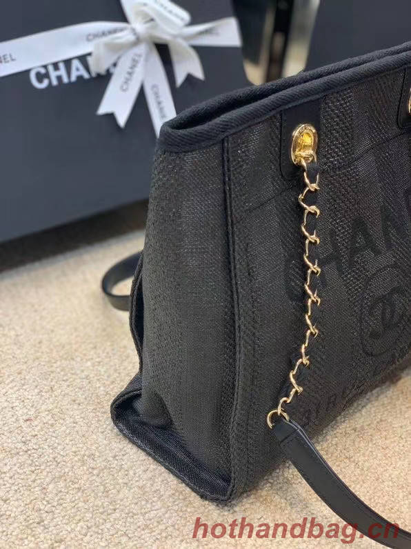 Chanel Shoulder Bag A66942 dark blue