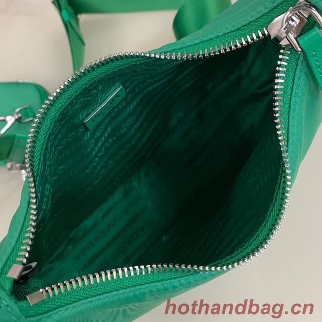 Prada Re-Edition 2005 nylon shoulder bag 1BH204 green