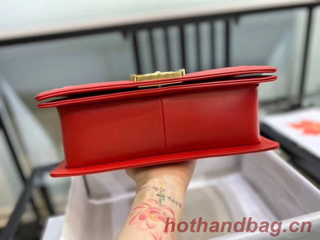 BOY CHANEL flap bag A67086 red