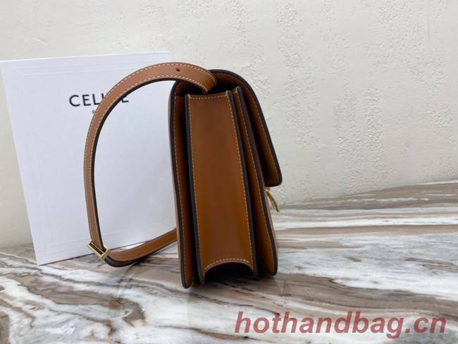 CELINE LARGE TRIOMPHE BAG CALFSKIN 88007 Brown