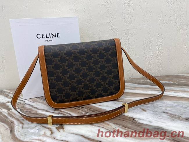 CELINE LARGE TRIOMPHE BAG CALFSKIN 88007 Brown