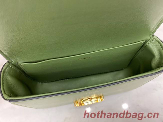 Celine MINI CLASSIC BAG IN BOX CALFSKIN CL01503 green