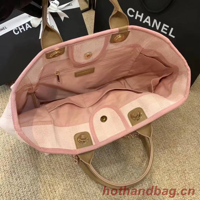 Chanel Shopping bag A66941 pink