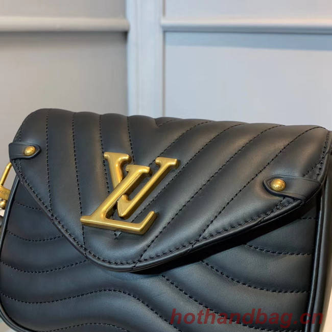 LOUIS VUITTON NEW WAVE Shoulder Bag M56466 black