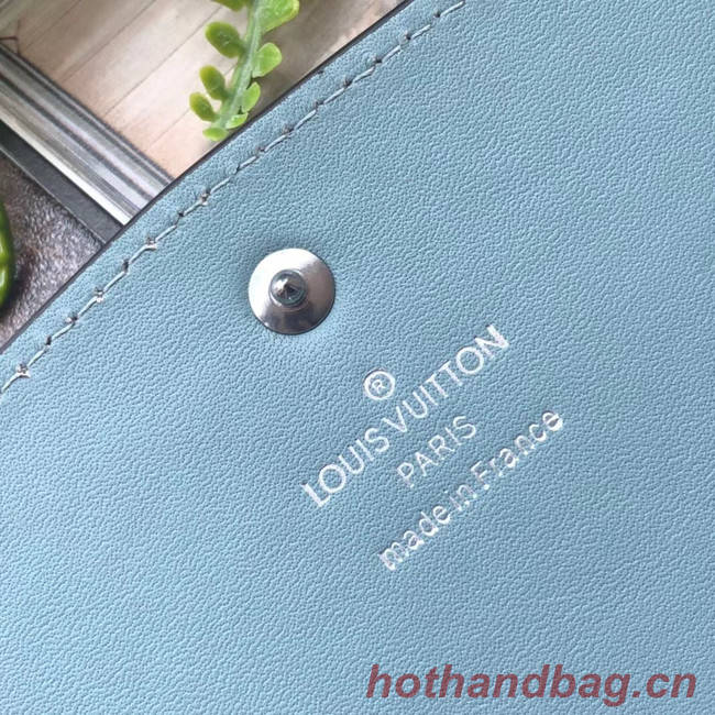 Louis vuitton original Iris Wallet M60145 blue