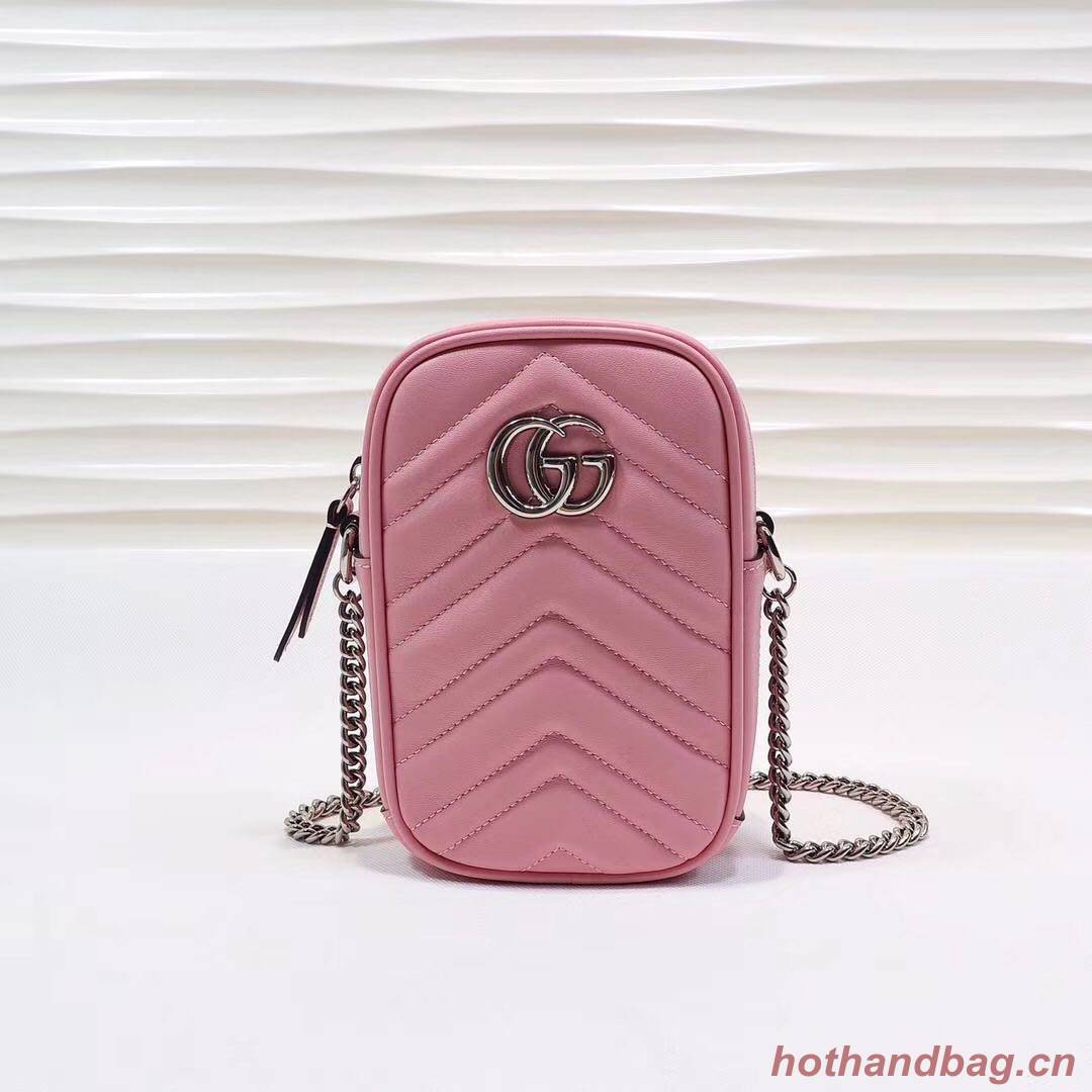 Gucci GG Marmont Mini Bag 575188 Pink