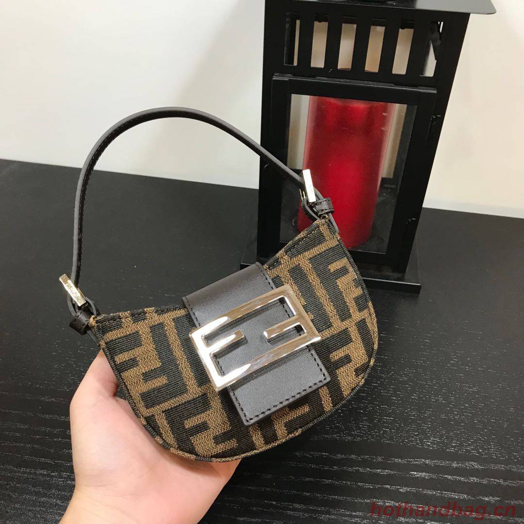 FENDI fabric bag F0399 Brown