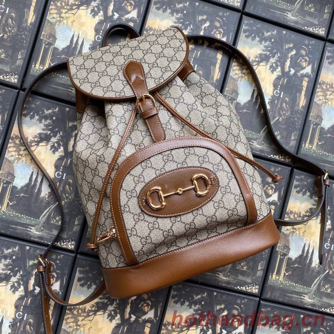 Gucci 1955 Horsebit backpack 620849 Brown 