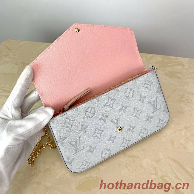 Louis vuitton original Chain bag M61276 white