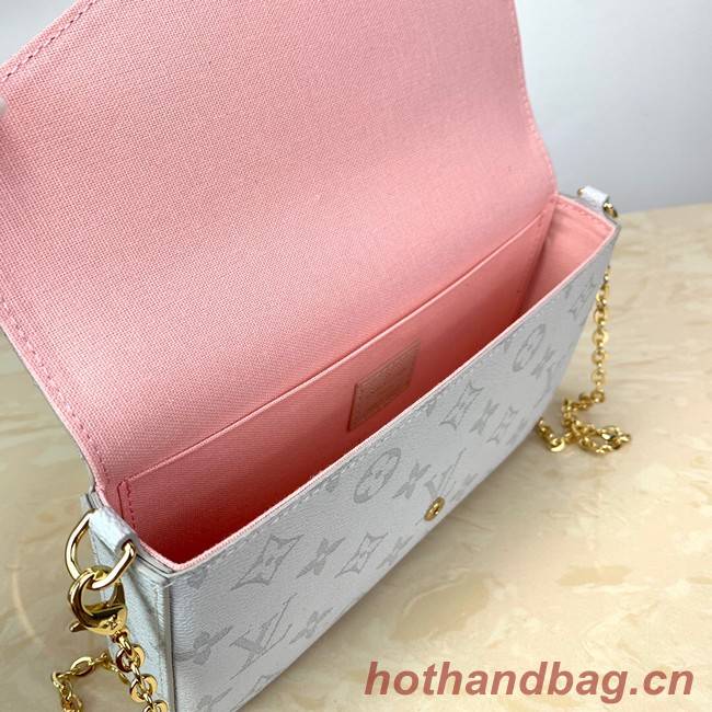 Louis vuitton original Chain bag M61276 white