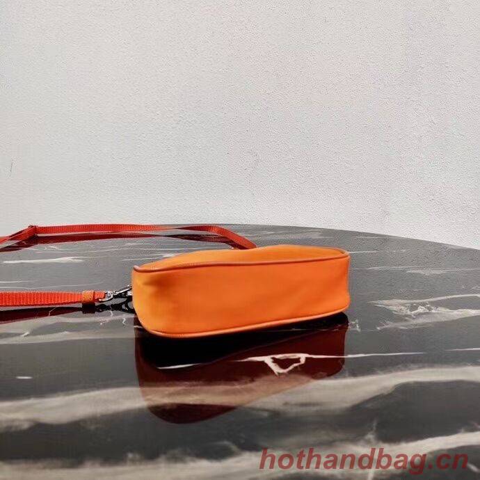 Prada Re-Edition nylon mini shoulder bag 1TT122 orange