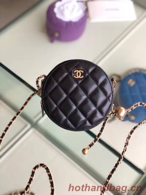 Chanel Original mini Sheepskin bag AS1449 black